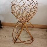 Rest plant rattan wicker 1960 1970