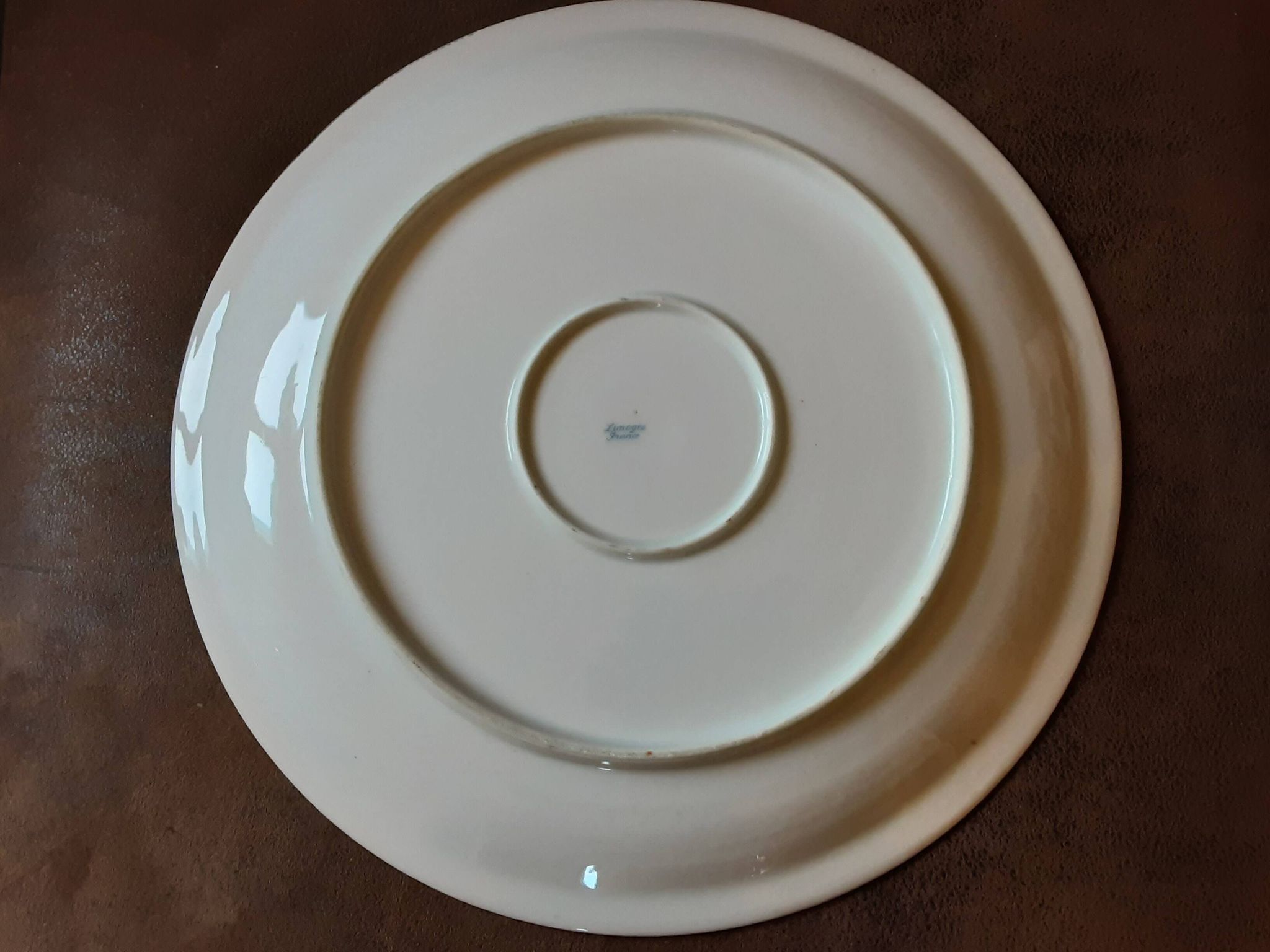 Grand plat porcelaine Limoges