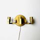 Large Model 5195 Brutalist Wall Light By Svend Aage Holm-Sørensen For Holm-Sørensen & Co, Denmark 1960S