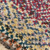 Tapis Berbère Boucherouite coloré - 99 x 160 cm