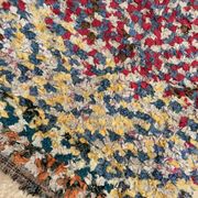 Tapis Berbère Boucherouite coloré - 99 x 160 cm