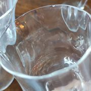 Glassware set, ice bucket, carafe, Baccarat crystal Capri model 20 pieces