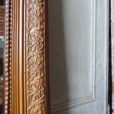 Golden mirror old 19th era