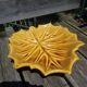 Empty fruit bowl FPP Vallauris leaf