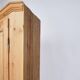 Antique corner cabinet - solid pine - brass fittings - 1920s