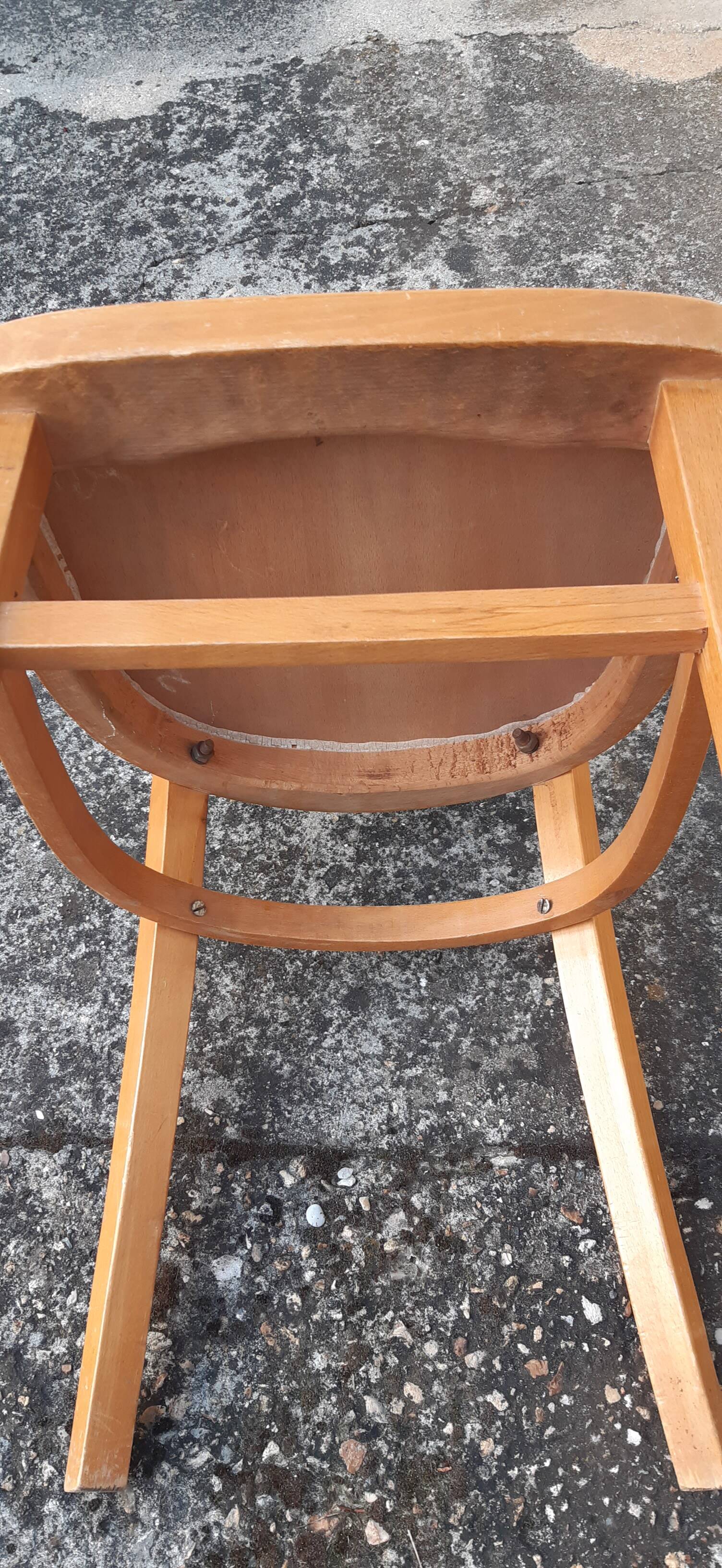 Bauman style bistro chair