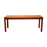 Minimalist teak bench, Sweden, 1960