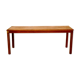 Minimalist teak bench, Sweden, 1960