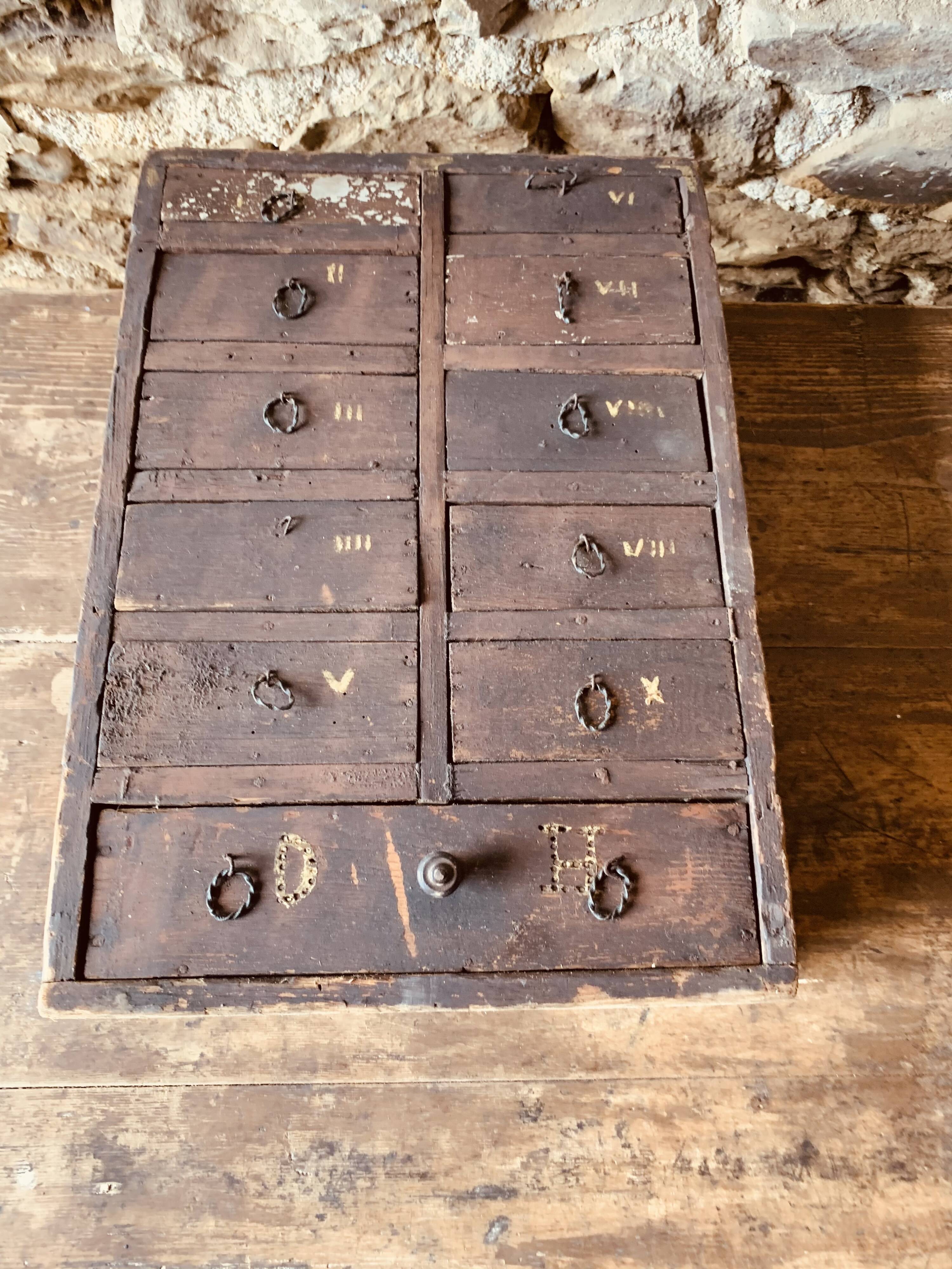 Apothecary's furniture