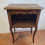 Oak bedside table