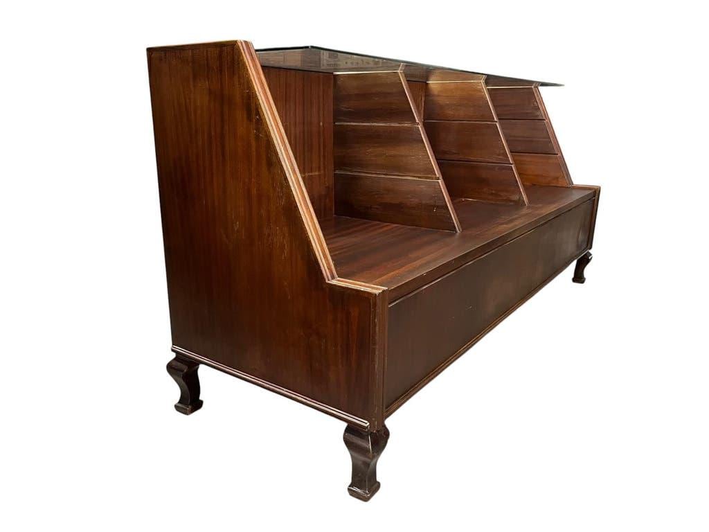 Vintage wooden shop counter/display counter