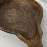 Vintage Shell Shape Wooden Fruit Basket