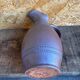 Old Iridescent Terracotta Pitcher Vintage Kitchen #D966