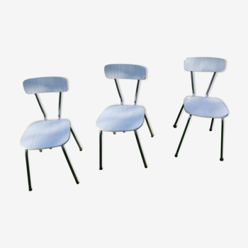 Chaises formica blanche