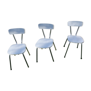 Chaises formica blanche