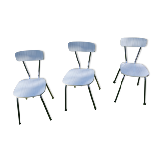 White formica chair