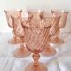 Set of 6 Rosaline stemmed glasses