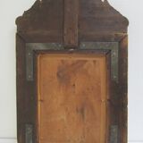 Repulsed brass parecloses mirror early 20th 36 cm x 66 cm