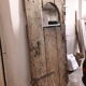 Porte en bois ancienne, 17e siècle
