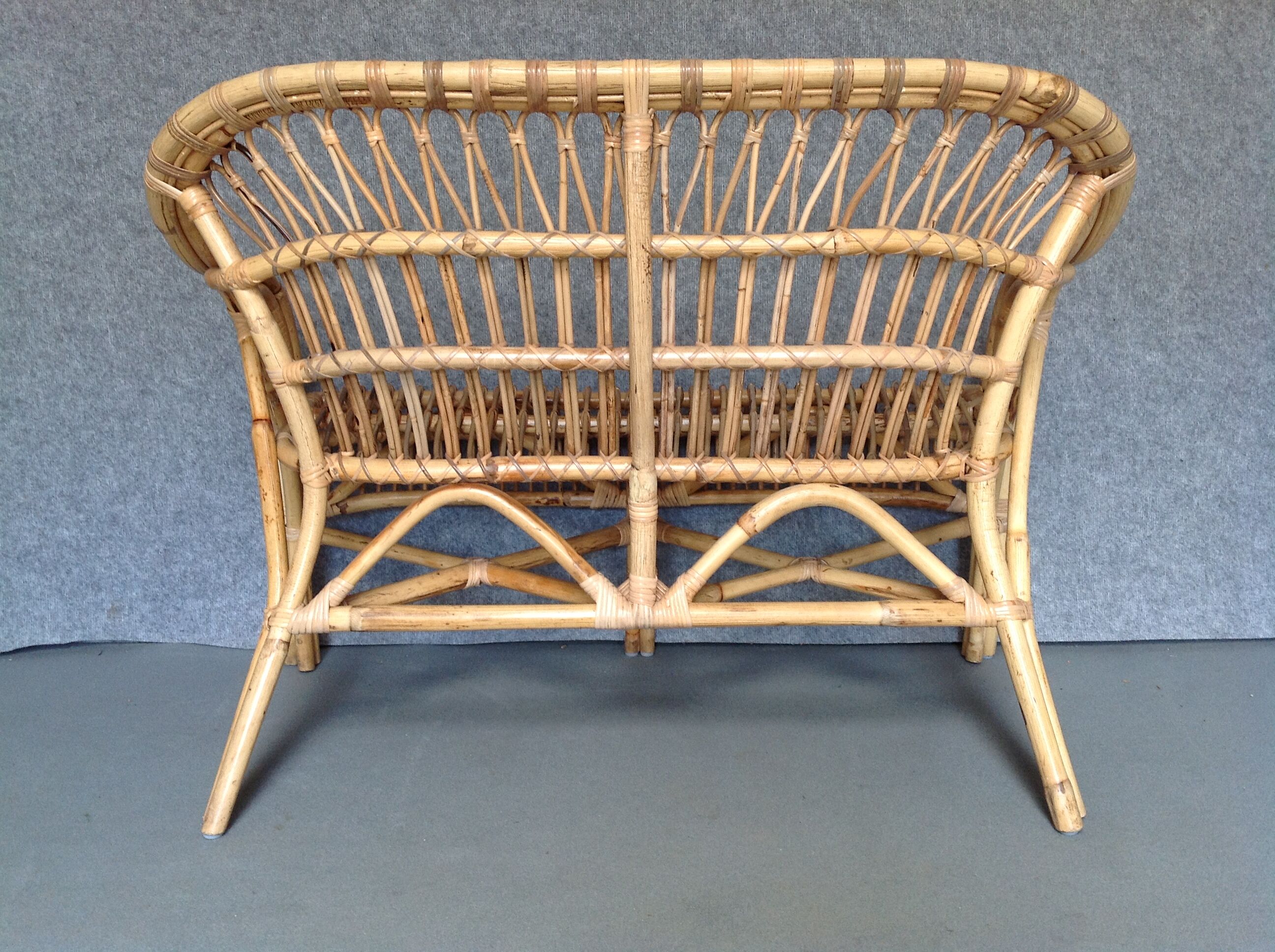Banquette en rotin