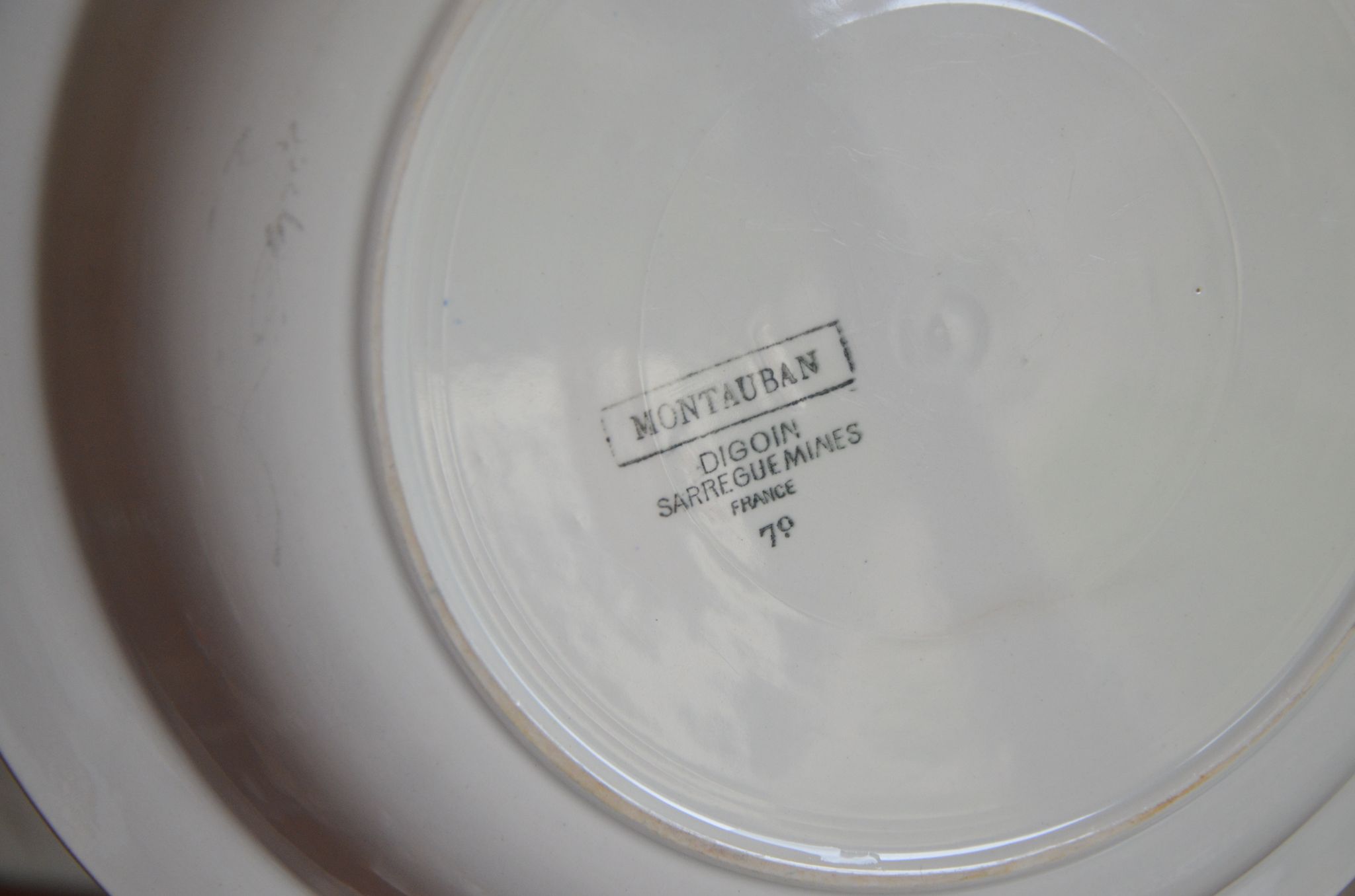 Plat Digoin et Sarreguemine, Montauban