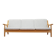 Oak sofa, Danish design, 1960s, designer: Hans J. Wegner, manufacturer: Get