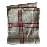 Product Pop Up Christmas 22 (3) Set of 2 unused linen cloths 1960