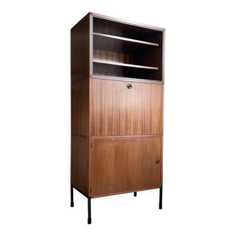 Vintage ARP Minvielle bar and secretary bookcase