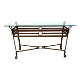 Console de style Hermès, années 1970