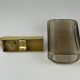 1960s/70s Wall Lamp Glashütte Limburg Germany Glass & Metal Age Design