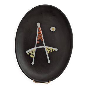 Plat en céramique Vallauris
