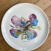 Zao wou ki porcelain plate orchid plate box set