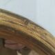 Round golden mirror, 46 cm