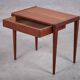 Teak Side Table with Drawer, Denmark, 1960s