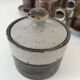 Vintage “Grès Paysan” glazed stoneware set