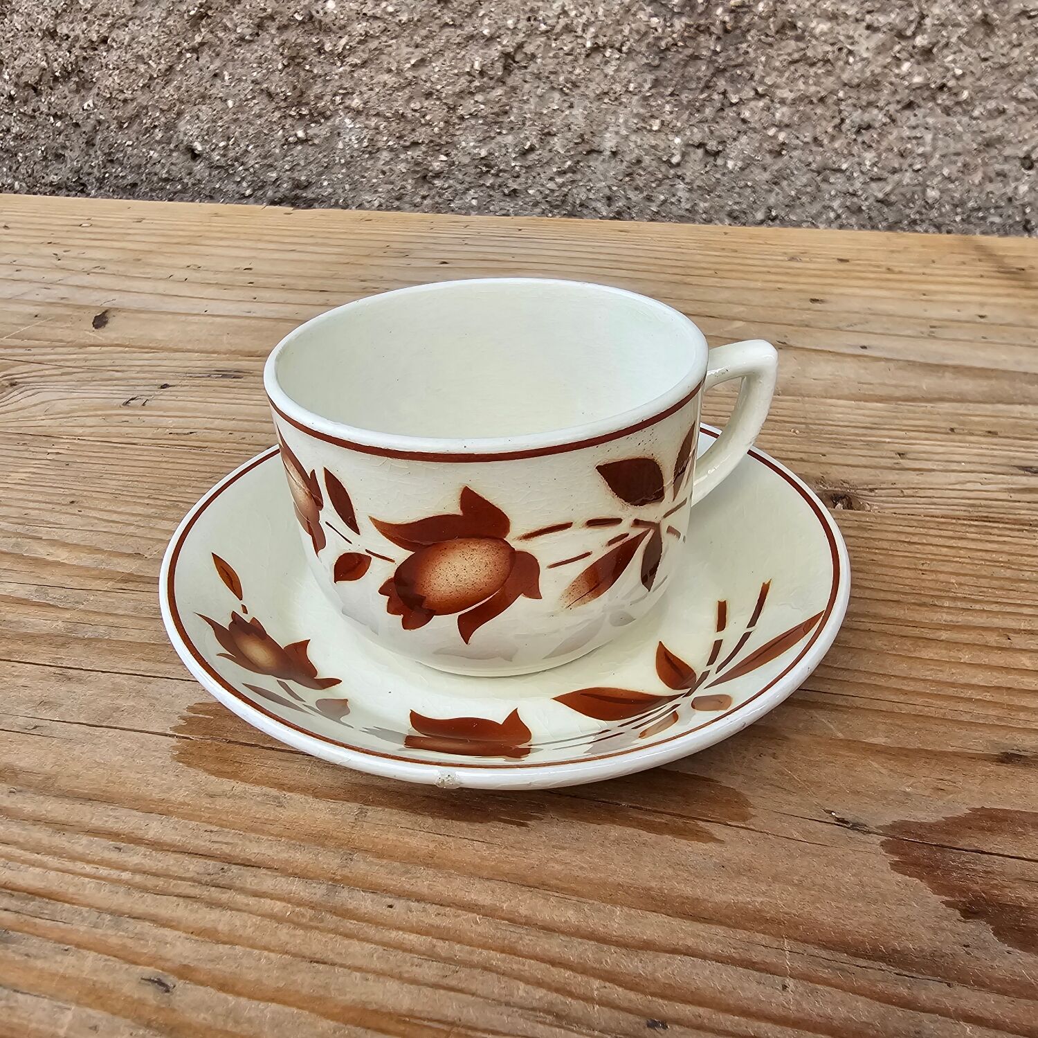 Coffee cup "Simone" Creil-Montereau