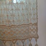 Vintage crochet curtain