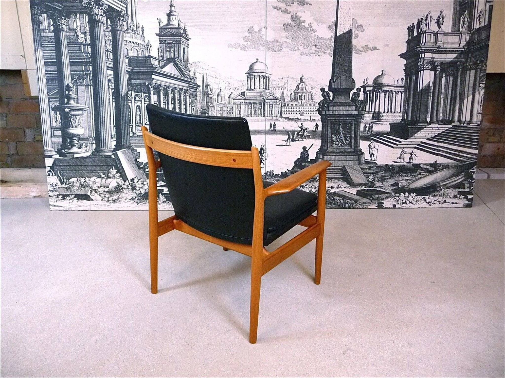 Danish model 341 desk chair in teak by Arne Vodder for Sibast, 1960s