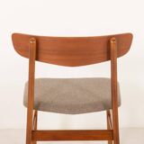 Danish mid-century teak side chair in attr. to Farstrup, Denmark, 1960s