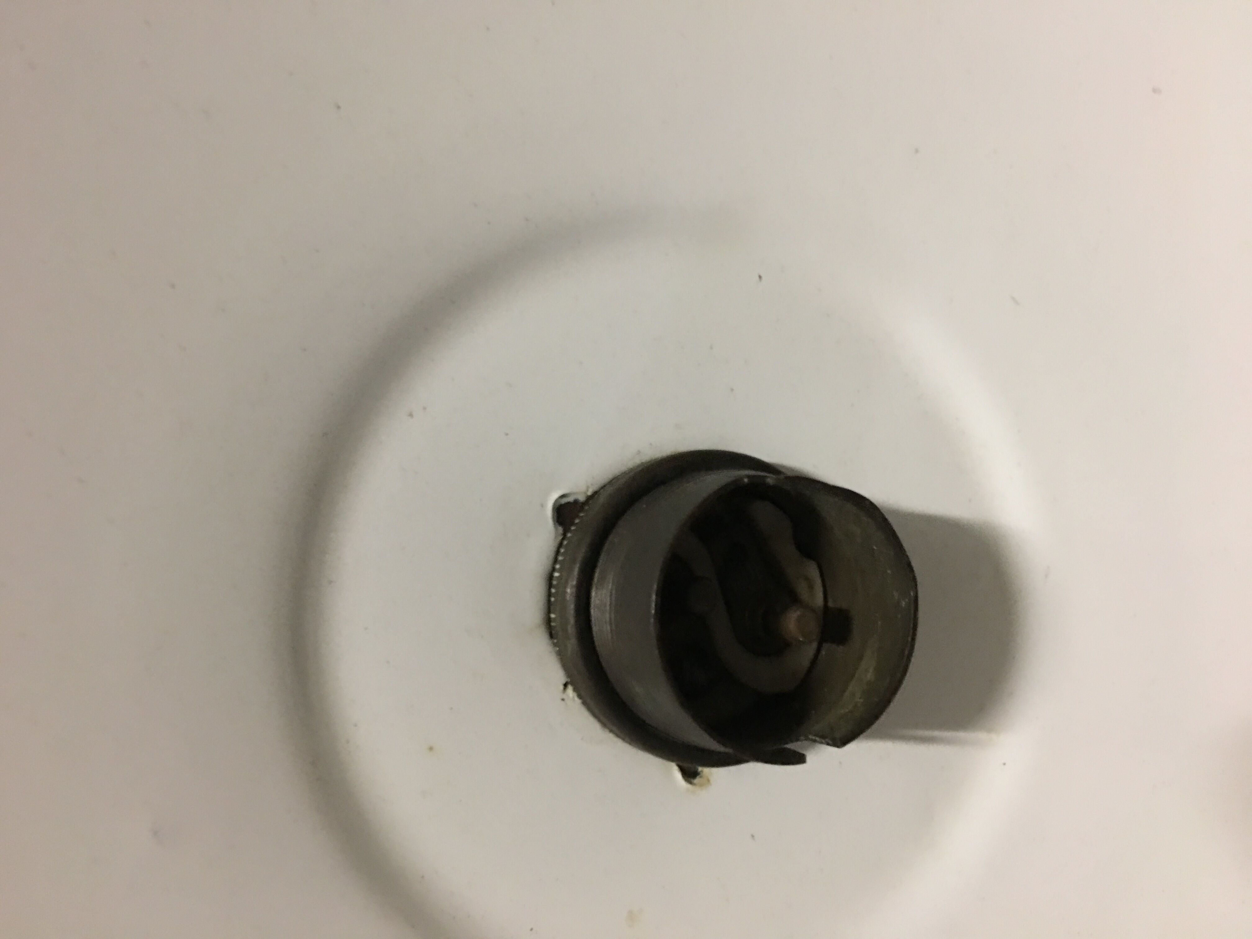 Hanging lamp bowl 50 years