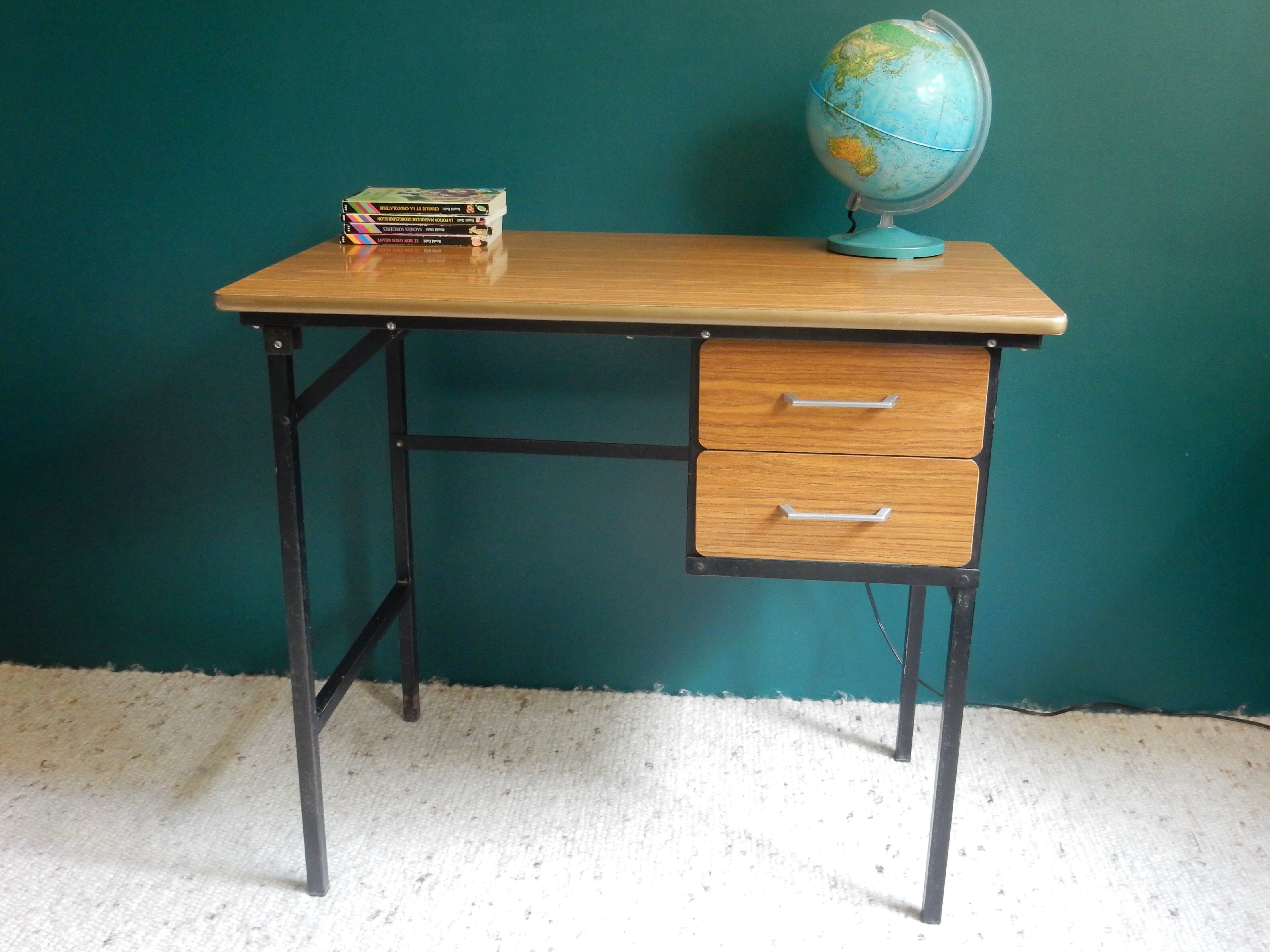Office child formica brown