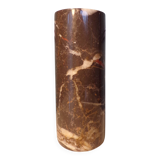 Carrara marble cylinder vase