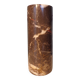 Carrara marble cylinder vase