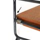 Original String shelving unit / Kajsa & Nisse Strinning / teak / mid-century modern design / black / 75x80x30cm