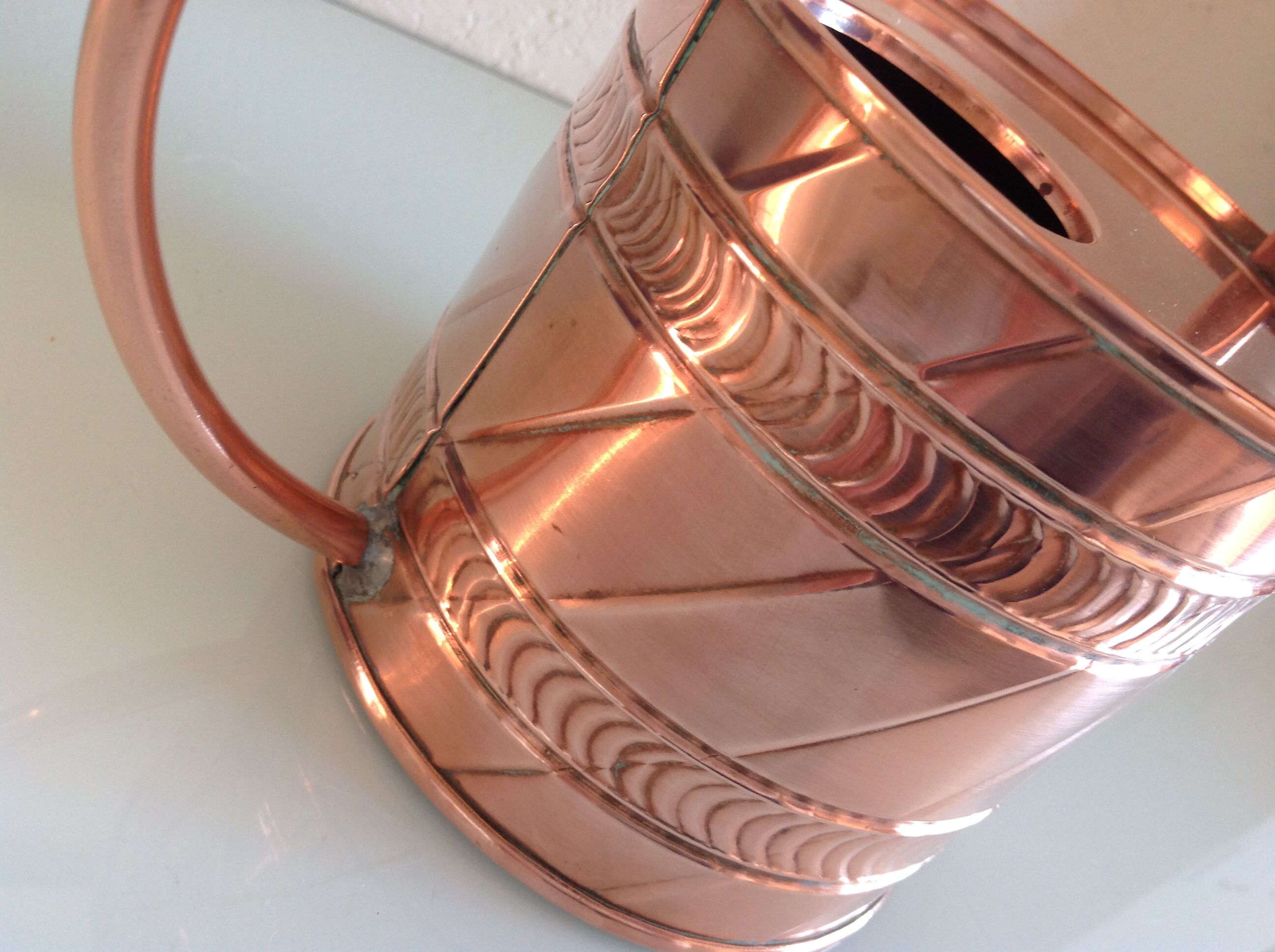 Vintage copper watering can 60s/70s
