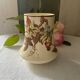 Small polychrome earthenware vase KG Lunéville old