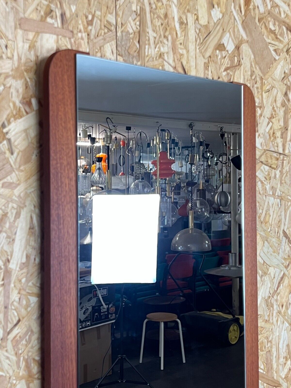 Miroir mural danois design danemark années 60