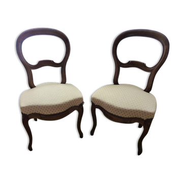 2 period Louis Philippe chairs