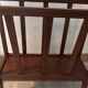 Mahogany magazine rack