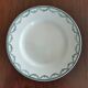 8 iron earthenware plates (St Amand Hamage HB & Cie Sarreguemines Digoin)